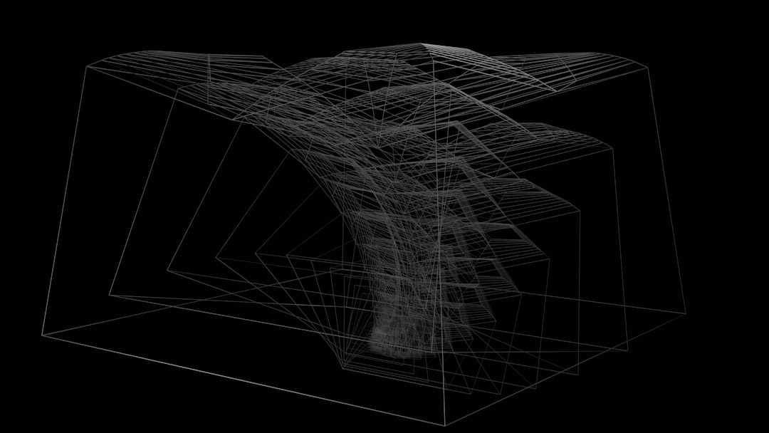 3d illustration of abstract blender stuff.