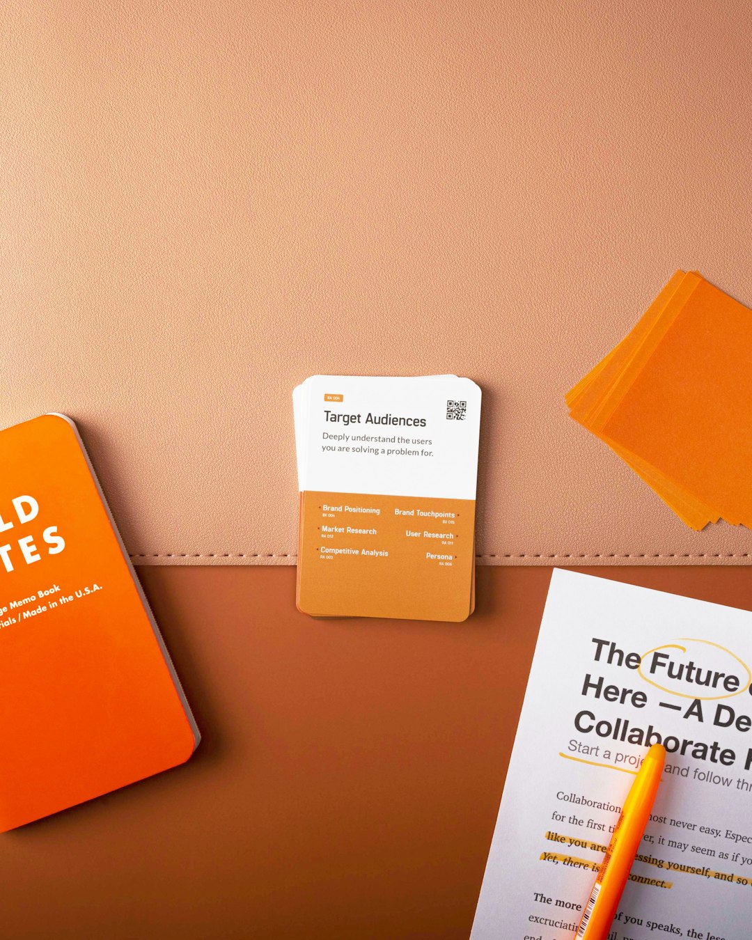 Target Audiences card from the Premium Process Kit of Alphabag Deck. This kit lets you work & charge professionally. Learn more & get yours from our official website via https://bit.ly/3JKbl1J